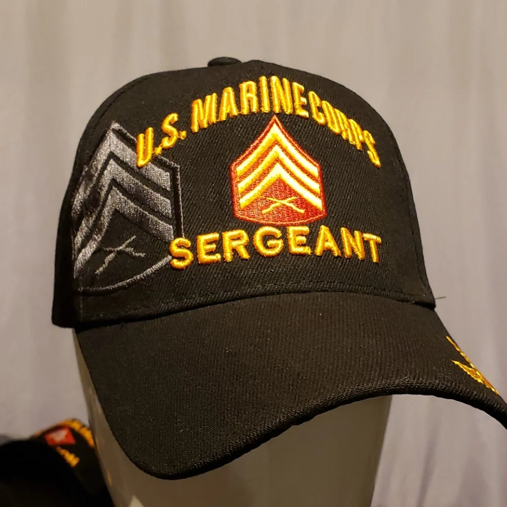 Military U.S. MARINE CORPS SERGEANT HAT